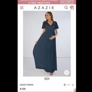 Azazie Maternity Bridesmaid Dress
